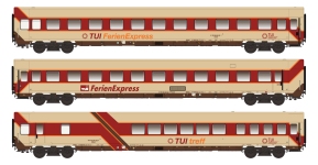 L.S. Models LS96032AC - H0 - 3-tlg. Set Ferienexpress, TUI, Ep. IV
